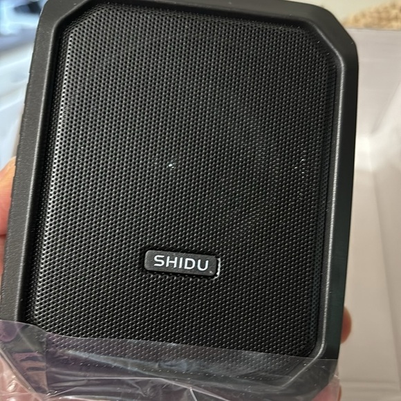 NIB SHIDU Mini Voice Amplifier Portable Rechargeable Bluetooth Speaker w/Headset - Picture 9 of 10